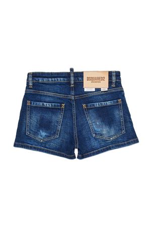 Dark blue denim shorts DSQUARED KIDS | DQ0787D0AFSDQ01